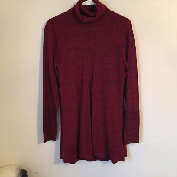 Red, Glittery, Holiday Tunic - Picture 2 of 2